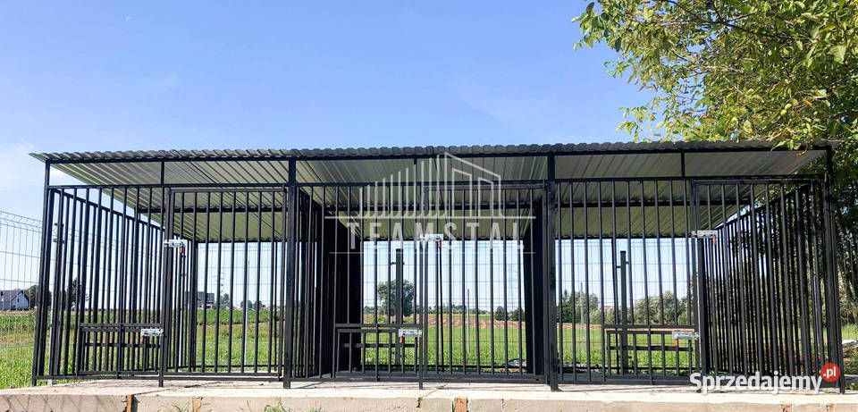 Kojec Psa 3w1 6x2m Klatka XXL 3 stanowiska TS657 Kraków