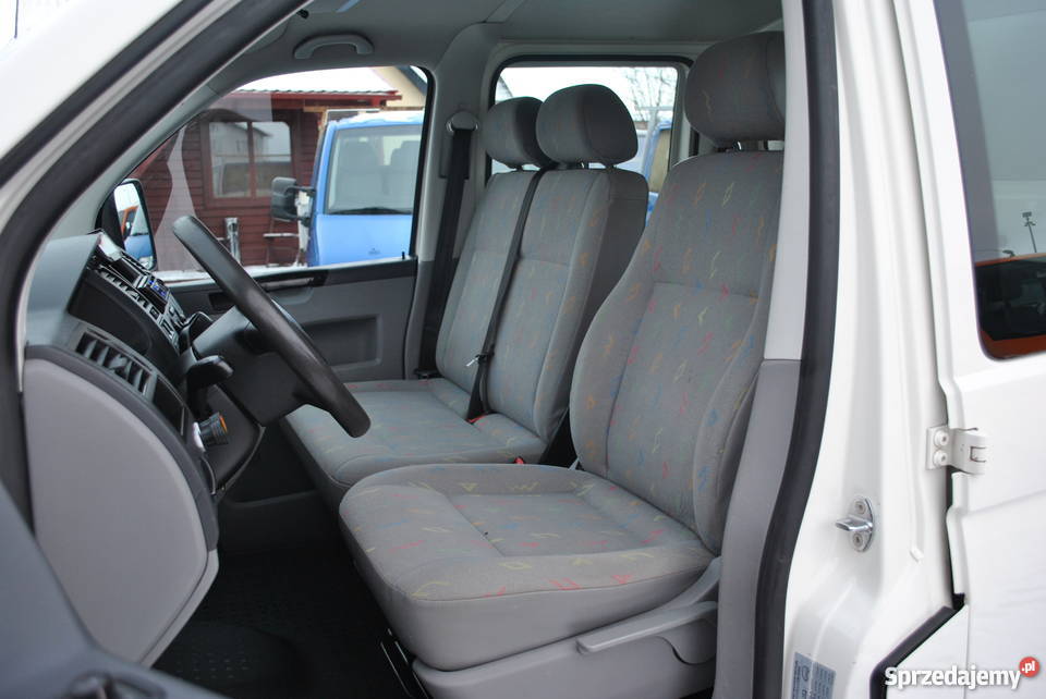 Volkswagen Transporter T5 Brygadówka Doka Dubel centralny zamek Sierakowice