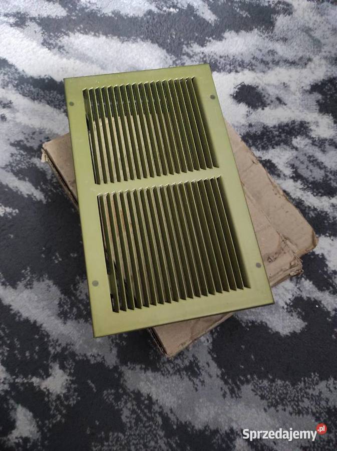 Kratka wentylacyjna nawiewowa Metalowa vintage