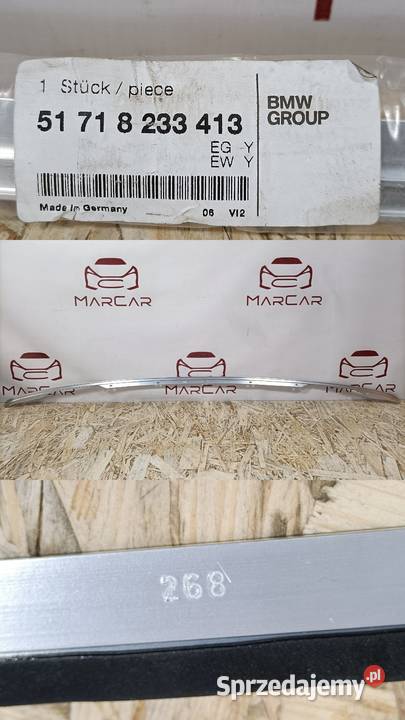 BMW 3 E46 CABRIO LISTWA OZDOBNA GÓRNA Pleszew