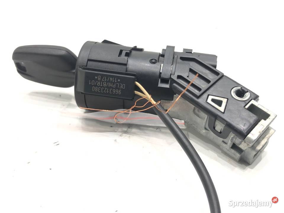 STACYJKA PEUGEOT 208 I 9663123380 16 100 KLUCZYK Stacyjki i kluczyki