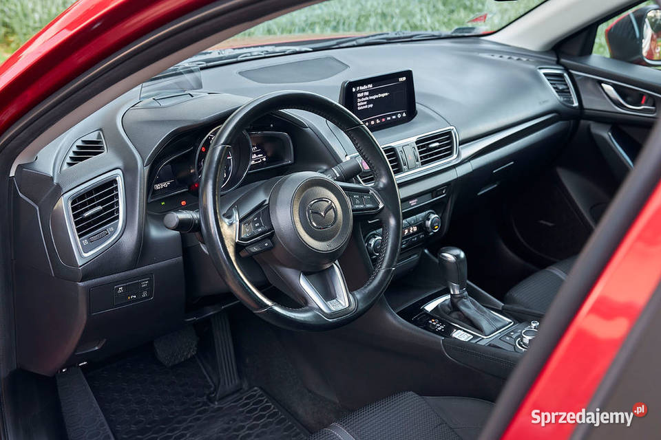 Mazda 3 20 Skyactiv 2017 Salon Polska Serwis ASO światła do jazdy dziennej Lubań