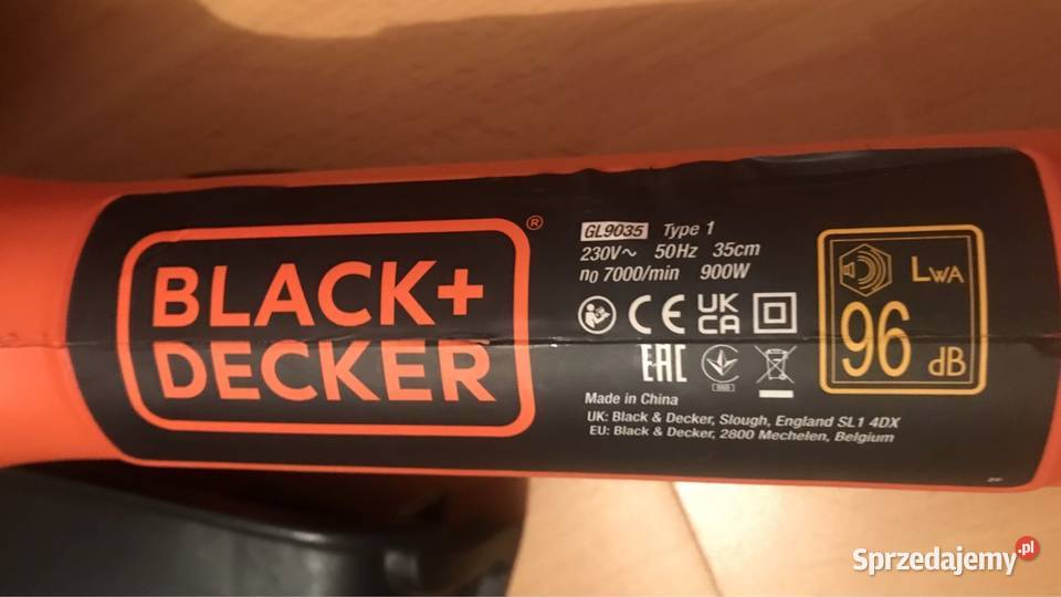 Podkaszarka elektryczna BlackDecker lubelskie Parczew