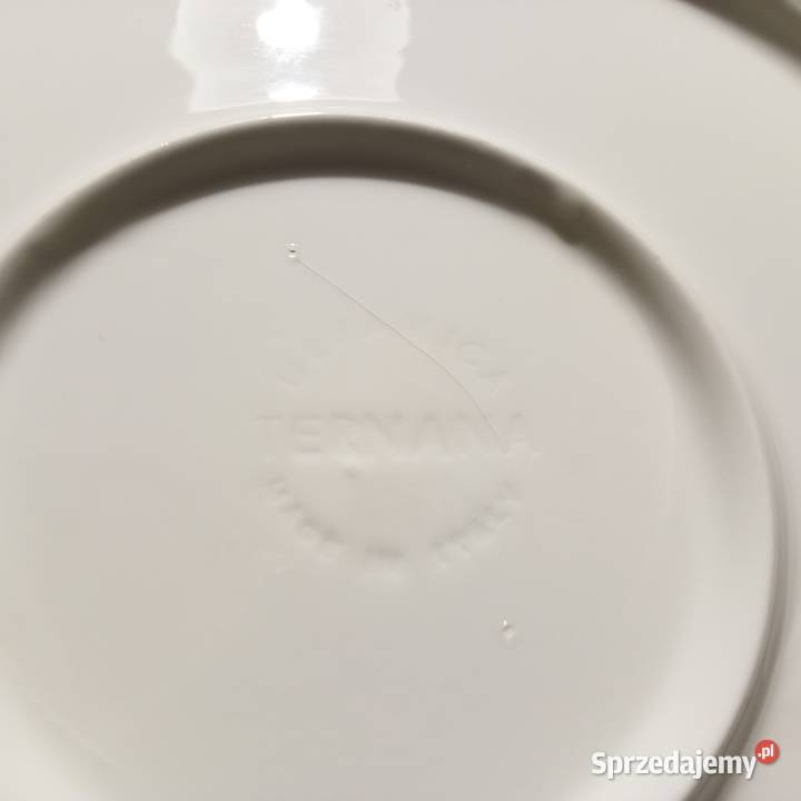 Zabytkowe talerze do pizzy CERAMICA TERNANA Made Gózd sprzedam