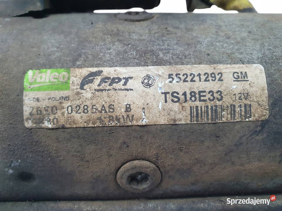 ROZRUSZNIK Opel Corsa D Meriva 13 CDTI Valeo Chełm