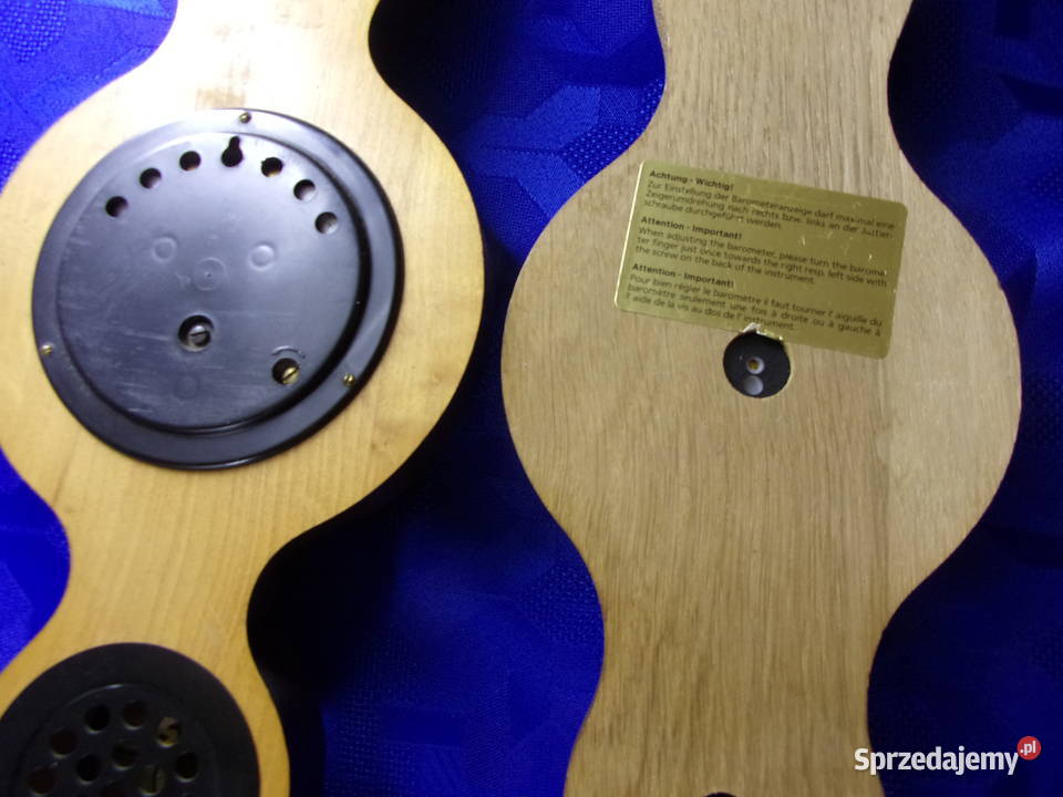 2 Stary Niemiecki Barometr z lat 7080 tych mazowieckie Warszawa