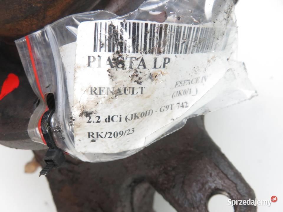 ZWROTNICA PIASTA PRZEDNIA LEWA ESPACE IV 22 dCi