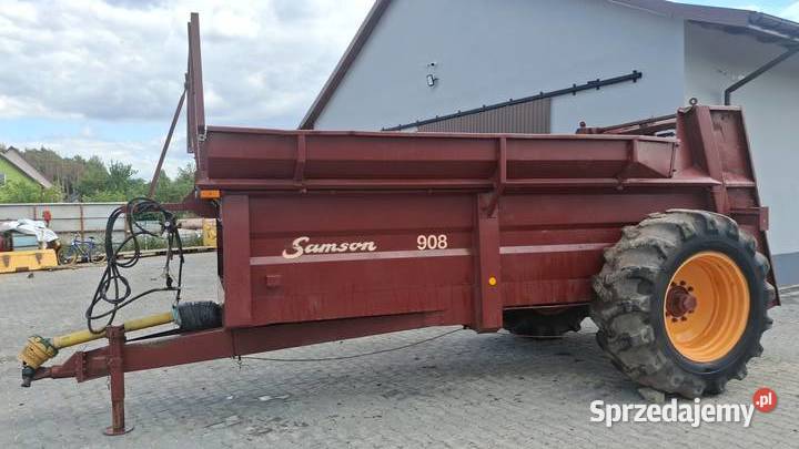 Rozrzutnik obornika samson Sp 908 Rembieszyce