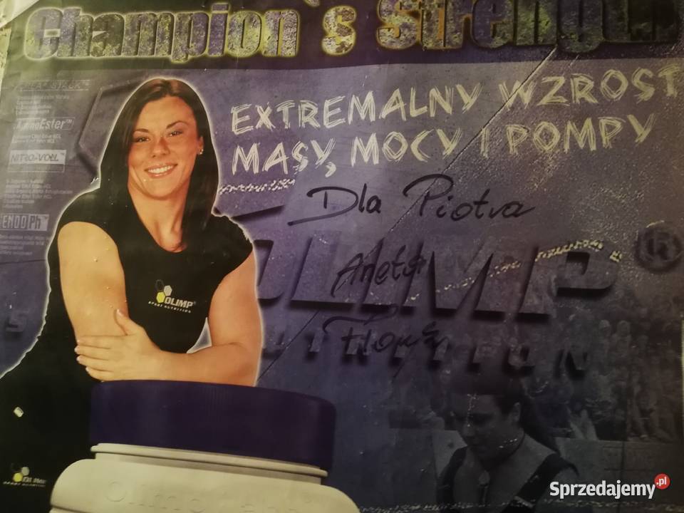 Pkakat mistrzyni świata Anety Florczyk z mazowieckie Warszawa sprzedam