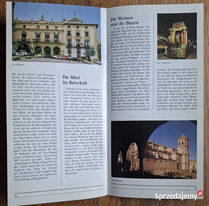 Hiszpania Lorca Murcia j niemiecki sprzedam