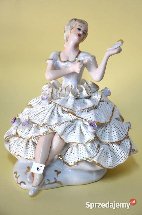 Porcelana Figurka Roceram Alba koronki 2 z Środa Wielkopolska