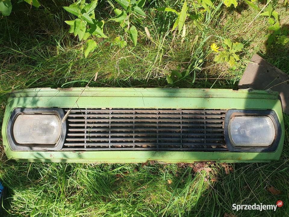 Front pas przedni zielony ze światłami grill mazowieckie Warszawa sprzedam