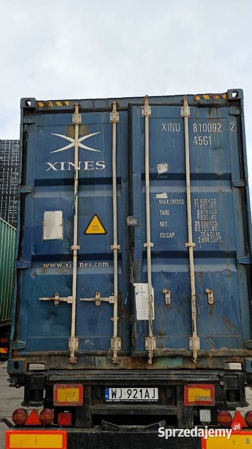 Kontener morski magazynowy 40HC Magazynowanie Warszawa sprzedam