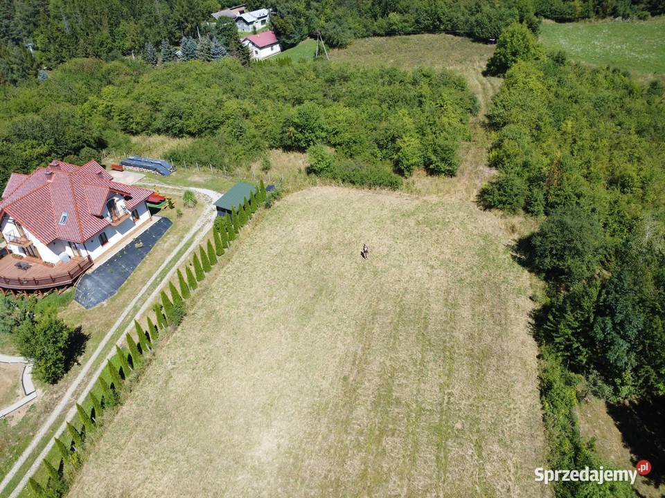 Widokowa działka budowlana w Sanoku podkarpackie Sanok