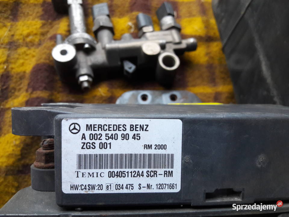 Części Mercedes Atego 822pompa ad blue dyfuzor Rok produkcji 2012 Pozostałe Galewice