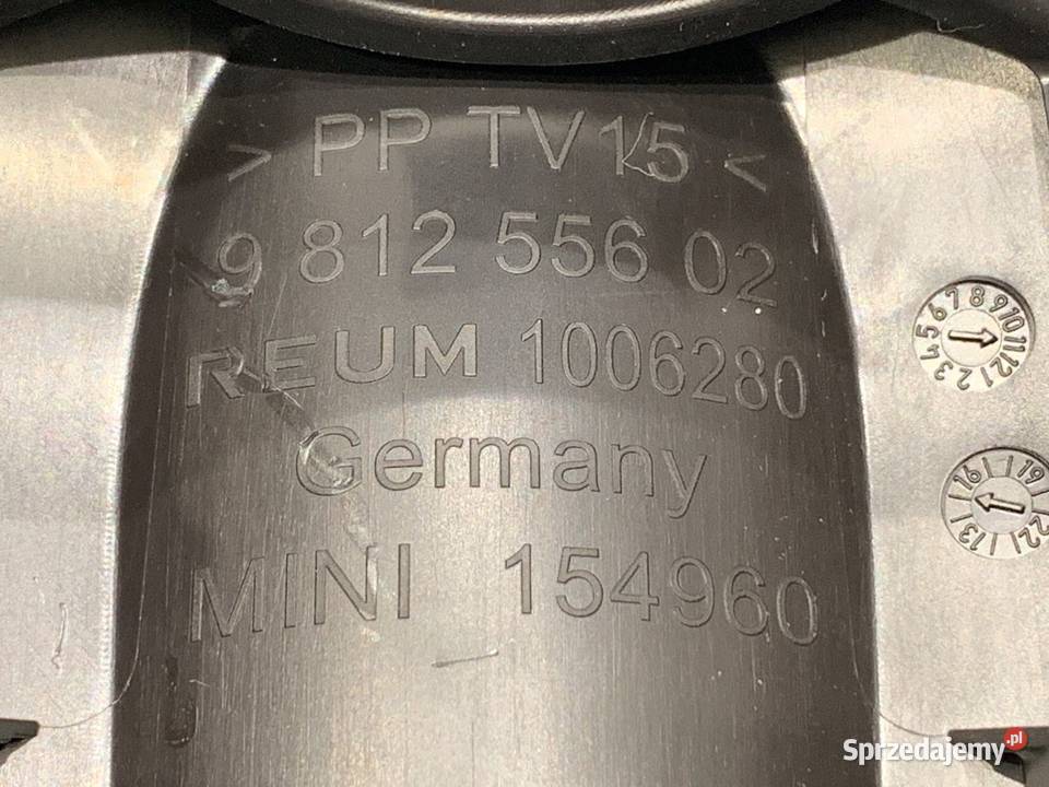 UCHWYT NA NAPOJE MINI COUNTRYMAN R60 9812556 Uchwyty fabryczne