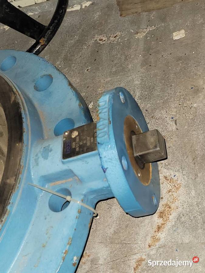 Zawórprzepustnica DN400brązowy dysk