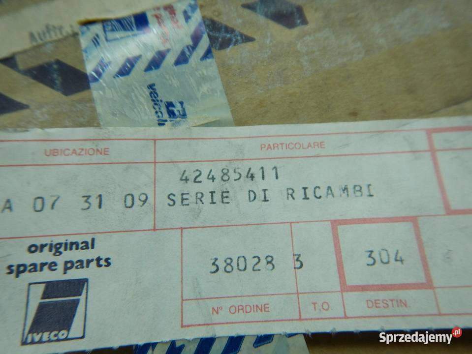 ZESTAW NAPRAWCZY SIŁOWNIKÓW FIAT IVECO 190 PAC