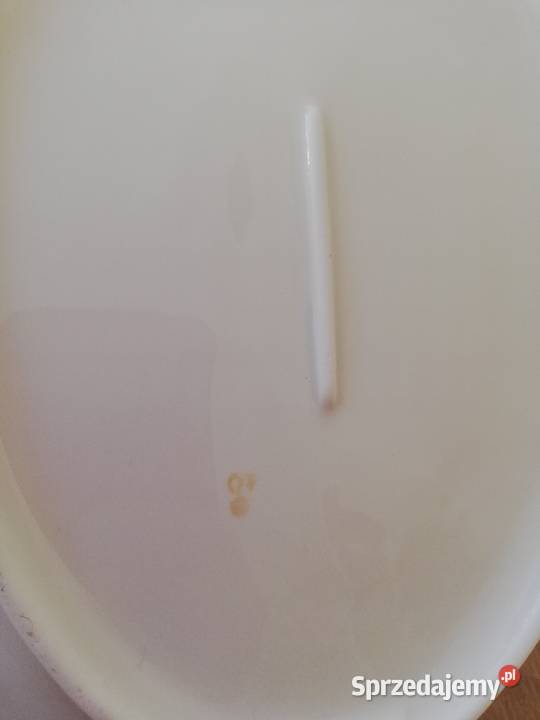 Głęboki półmisek stara porcelana Gorlice