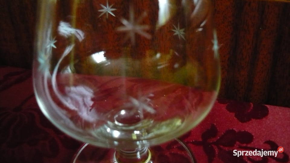 kieliszki do koniaku Antyki, Sztuka, Kolekcje Myszków sprzedam