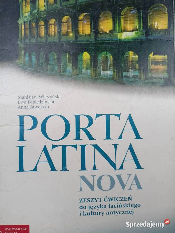 Porta latina ćwiczenia najtańsze książki miękka Warszawa sprzedam