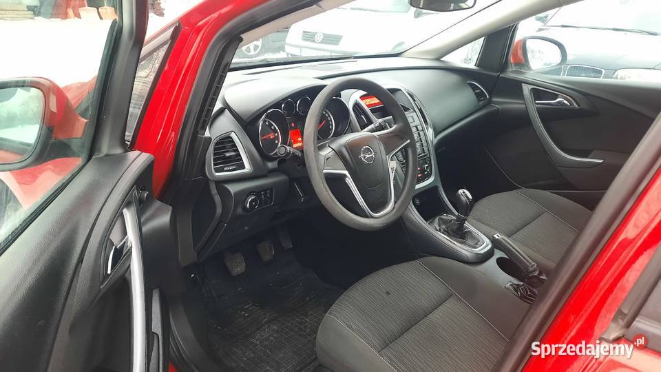 Opel Astra IV Lift 14 16V Benzyna 2012 r Klima VAT marża Kraśnik