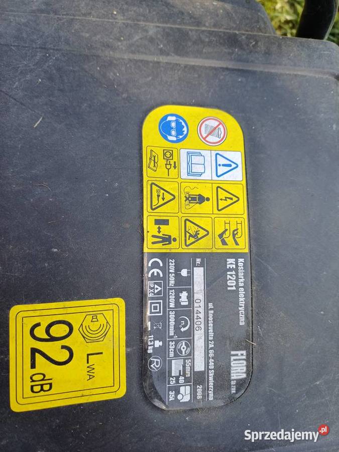 Kosiarka elektryczna do trawy Rokiciny-Kolonia