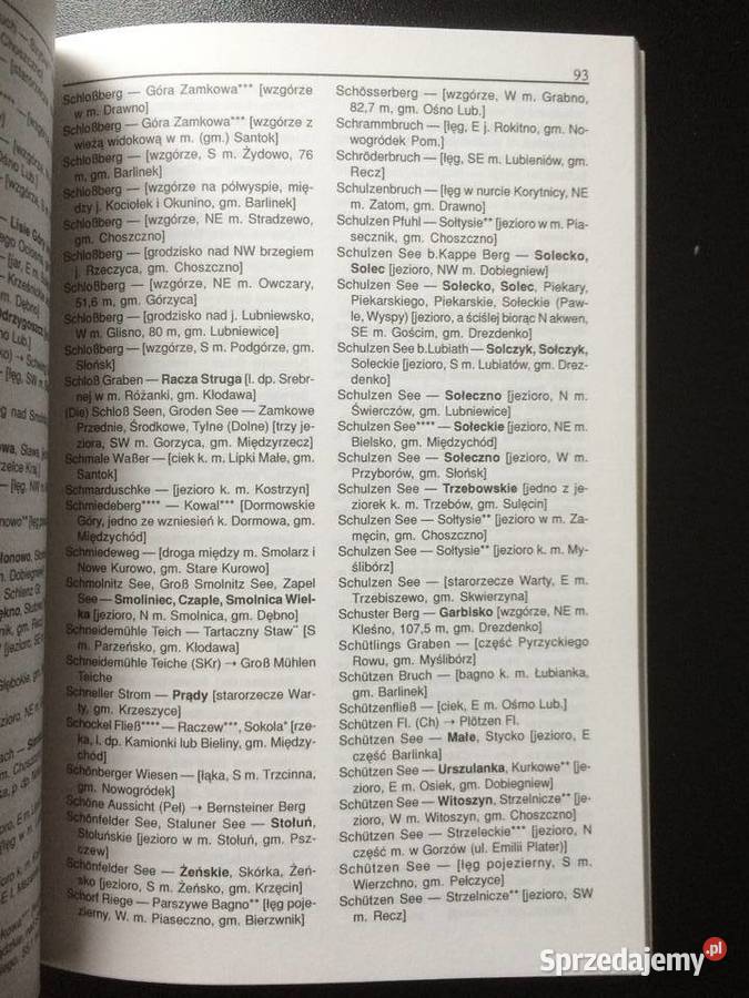 2733 Polski I Niemiecki Słownik Gorzowski Antykwariat Antykwariat Szczecin