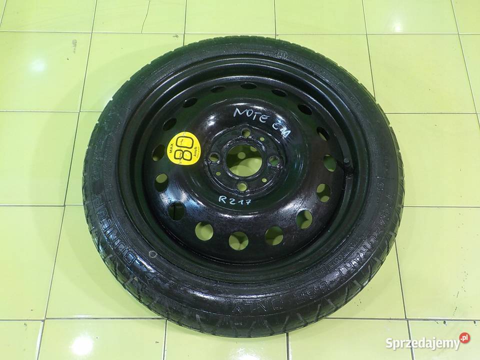 NISSAN NOTE E11 kolo dojazdowe 1257015 4x100 mazowieckie Suków sprzedam