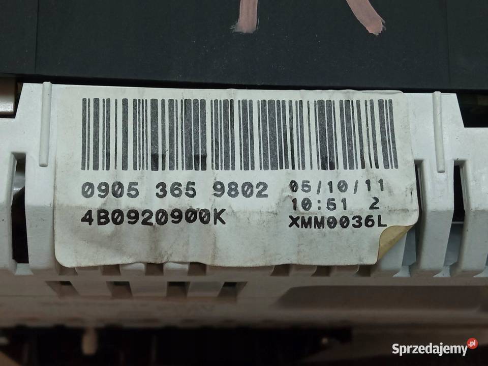 LICZNIK 4B0920900K 18 B Audi A6 II 19972004 C5 Liczniki i zegary sprzedam