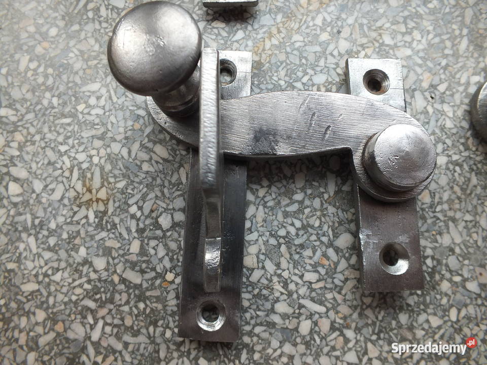 Stare klamki okienneokoło 1930 piękne dolnośląskie