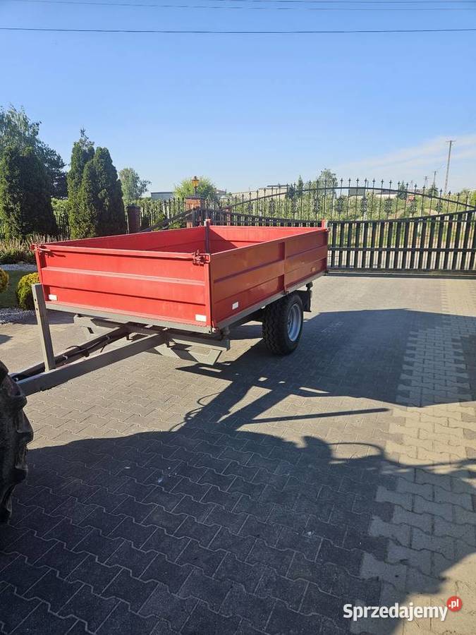 Przyczepa Wywrotka 1 osiowa wywrot 3 stronny mazowieckie Grójec