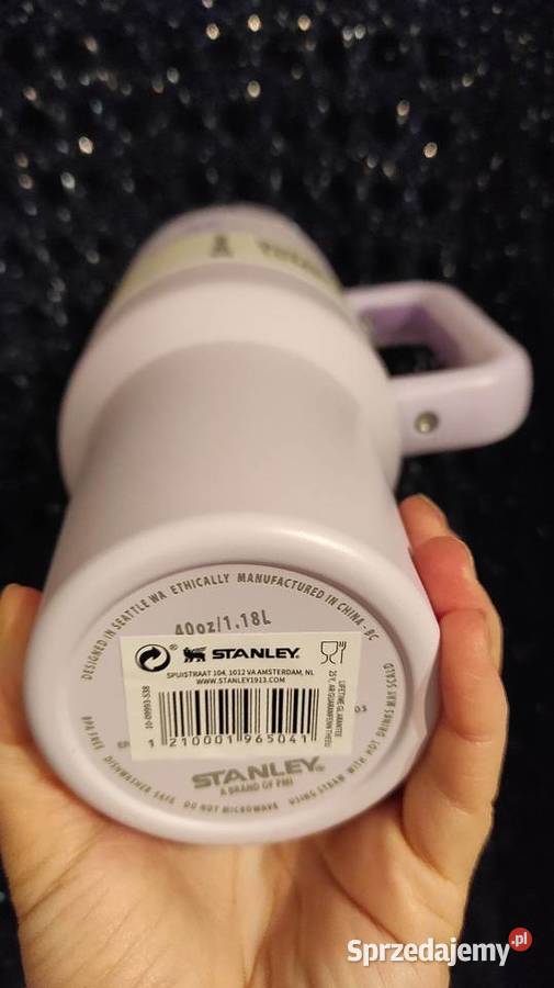 Nowy liliowy kubek Stanley 118 l bidon termos Olsztyn