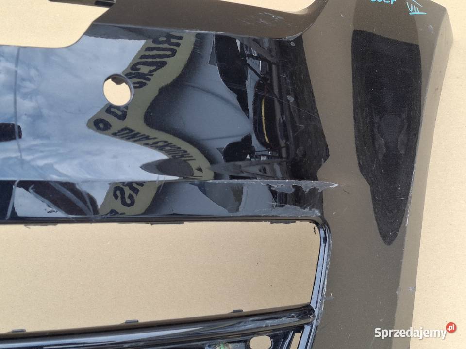 VW GOLF 7 VII ZDERZAK PRZÓD PRZEDNI SPRYSKI PDC Bieleń