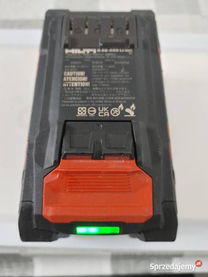 Baterie akumulatory HILTI B22 B36 różne Skarżysko-Kamienna
