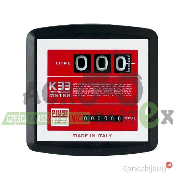 000550000 LICZNIK ANALOGOWY PIUSI Wichrów