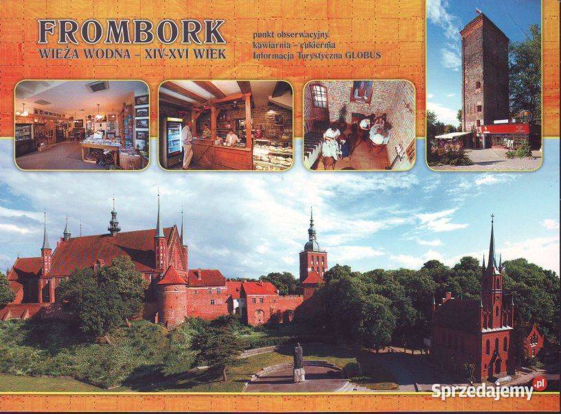 Kart Promocyjna Frombork widoki Gliwice