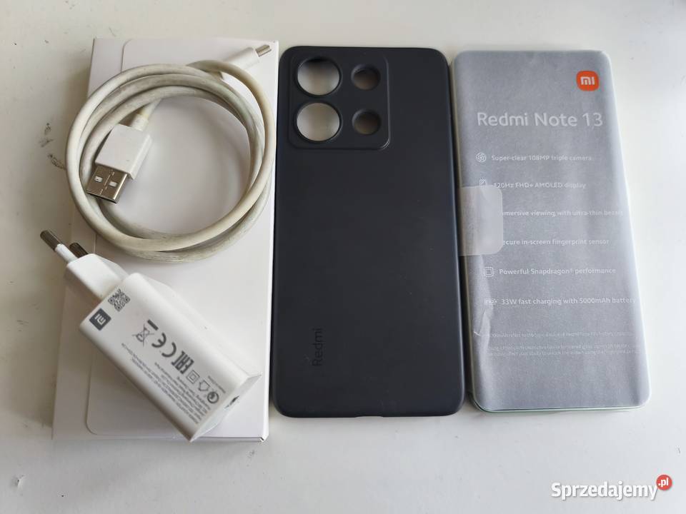 Redmi Note 13 Mint Green smartwatch w Psary