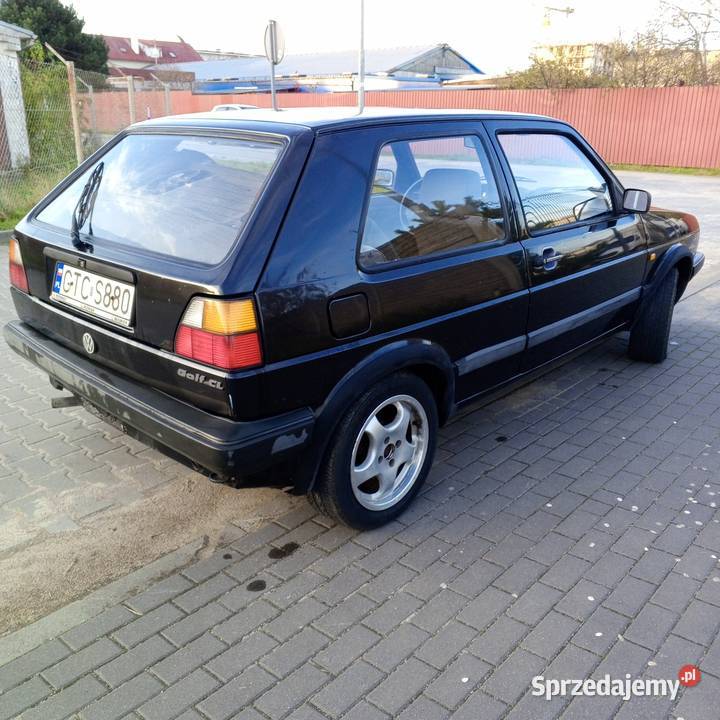 VW Golf II 13 Benzgaz oryginalny Rok produkcji 1990 Golf Rumia