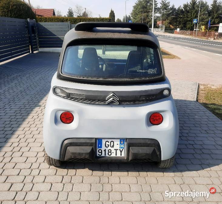Citroen AMI ELEKTRYK L6eBP Bez prawa jazdy serwisowany w ASO Jaśkowice