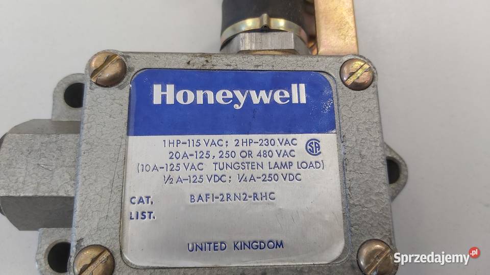 Wyłącznik krańcowy BAFI2RN2RHC HONEYWELL mazowieckie