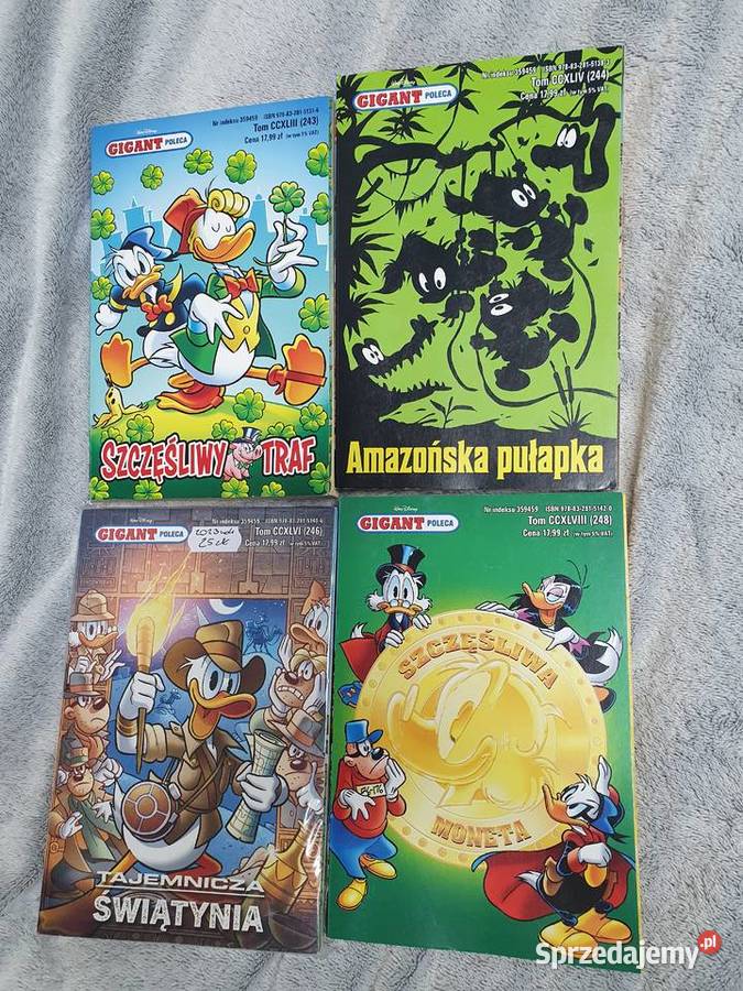 Komiks Gigant zestaw 7 tomów 2023 Gdynia