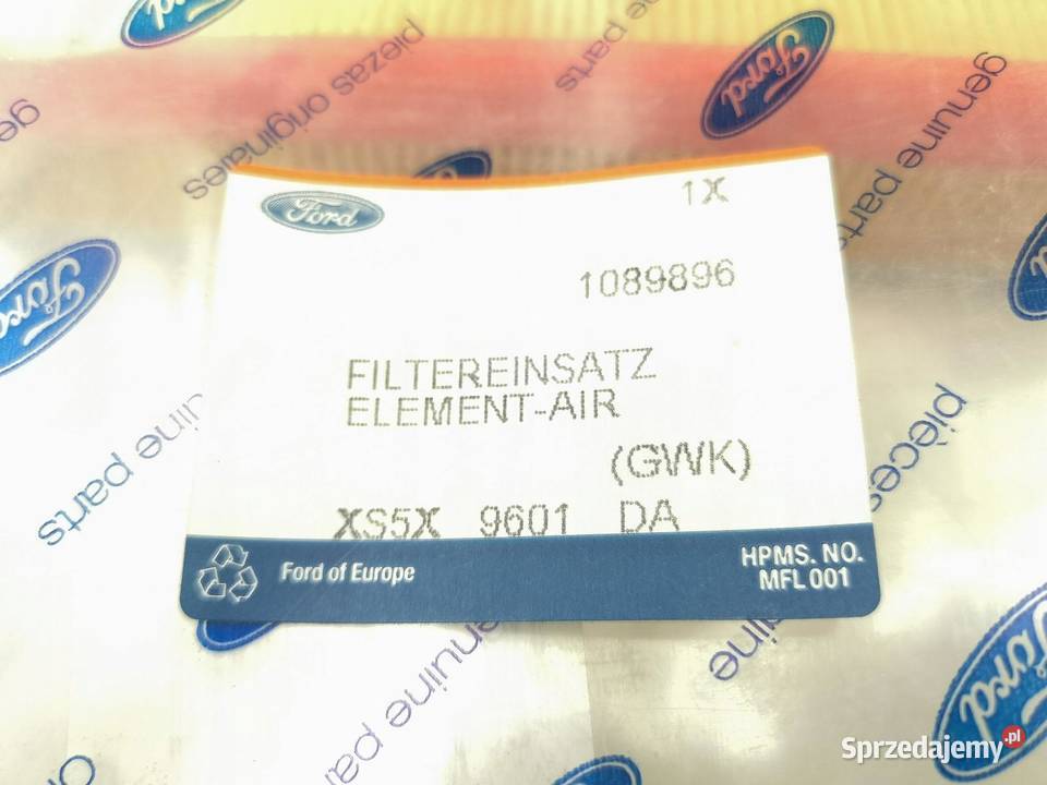 FILTR POWIETRZA FORD KA 19962008 XS5X9601DA