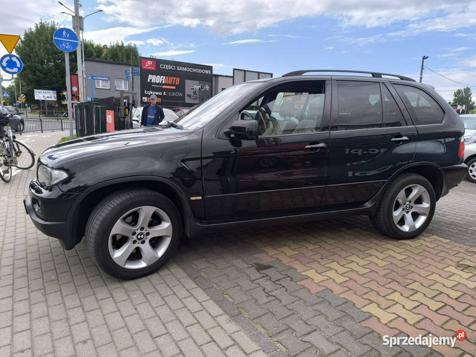 BMW X5 30i 231 Gaz LPG Skóra Manual Panorama E53 Łuków