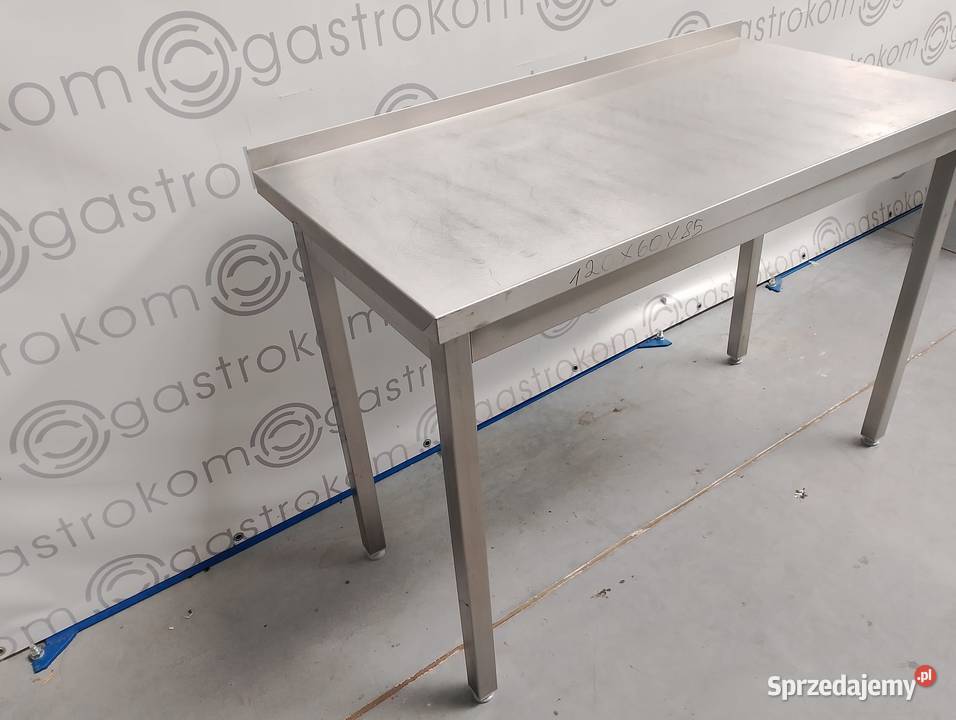 Stół przyścienny Hendi skręcany 120x60x85 dolnośląskie Wrocław sprzedam