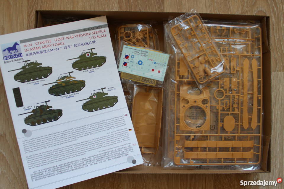 M24 Chaffe PostWarVersion Service in Asian Army Modelarstwo Warszawa