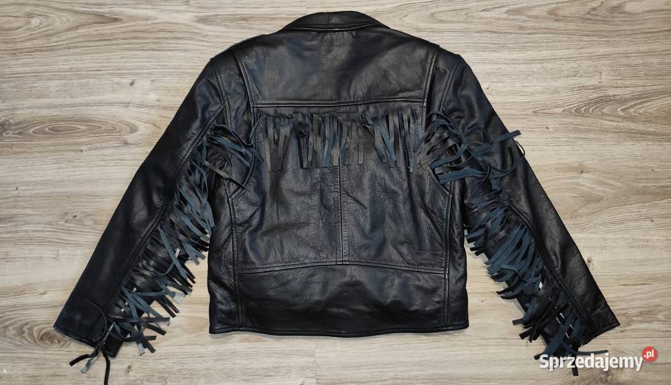 Ramoneska Kurtka Motocyklowa Skórzana L Gdańsk