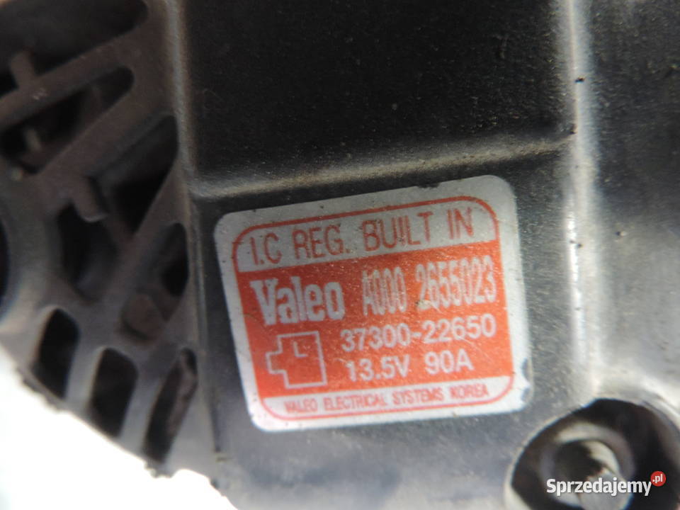 ALTERNATOR KIA CARENS II 20 16V Nowy Sącz sprzedam