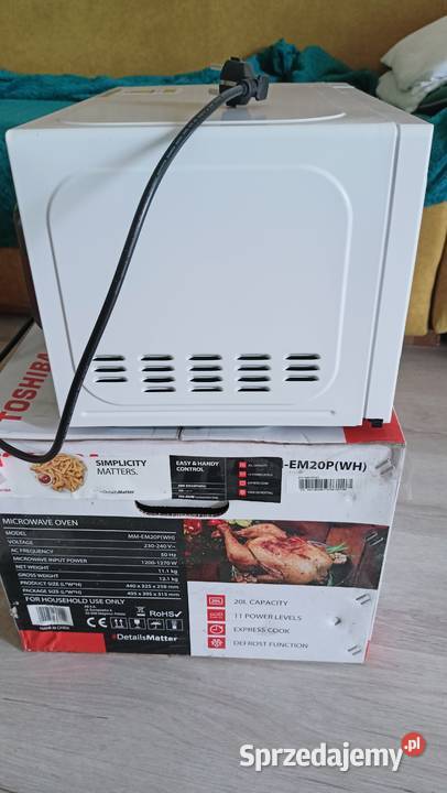 Kuchenka mikrofalowa TOSHIBA Łódź