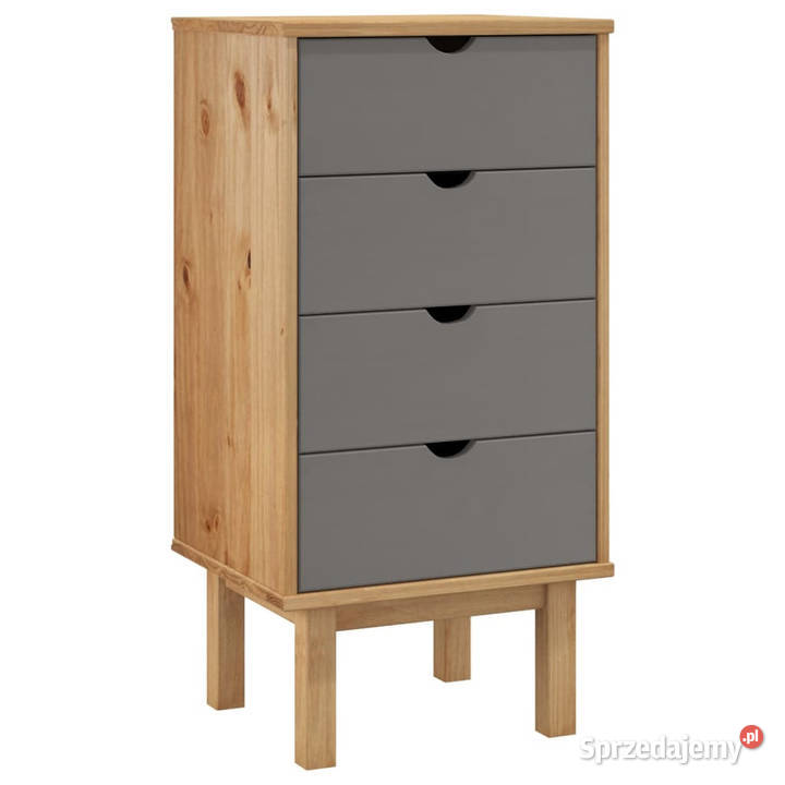 Szafka z szufladami OTTA brązowoszara 45x39x90 mazowieckie Warszawa